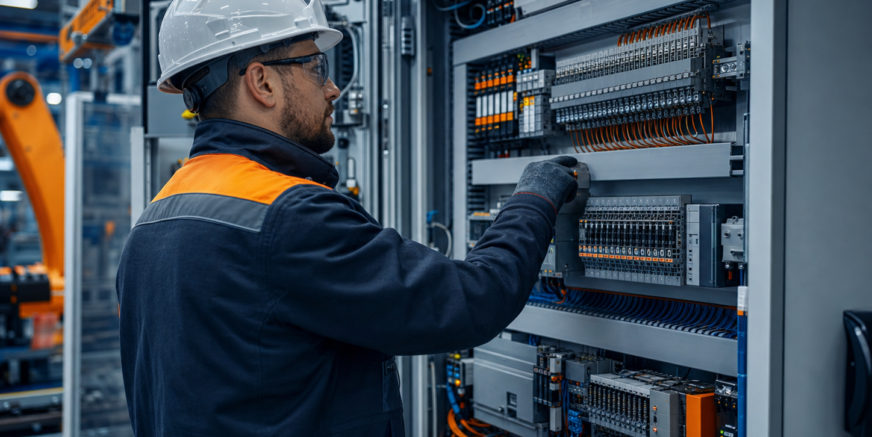 Priemyselná automatizácia a PLC rozvádzač