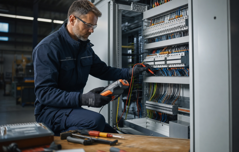 Výroba a odborné meranie elektrického rozvádzača